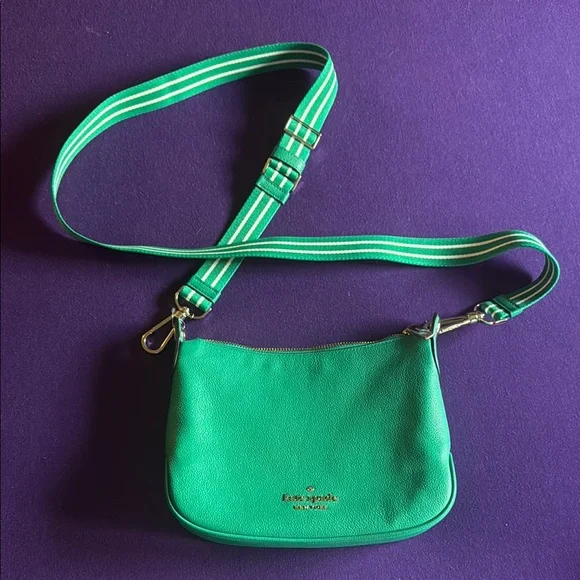 Kate Spade Vibrant Green Crossbody Bag New without tags - Picture 1 of 12